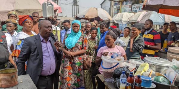 ANTI-ROAD SIDE TRADING CAMPAIGN
